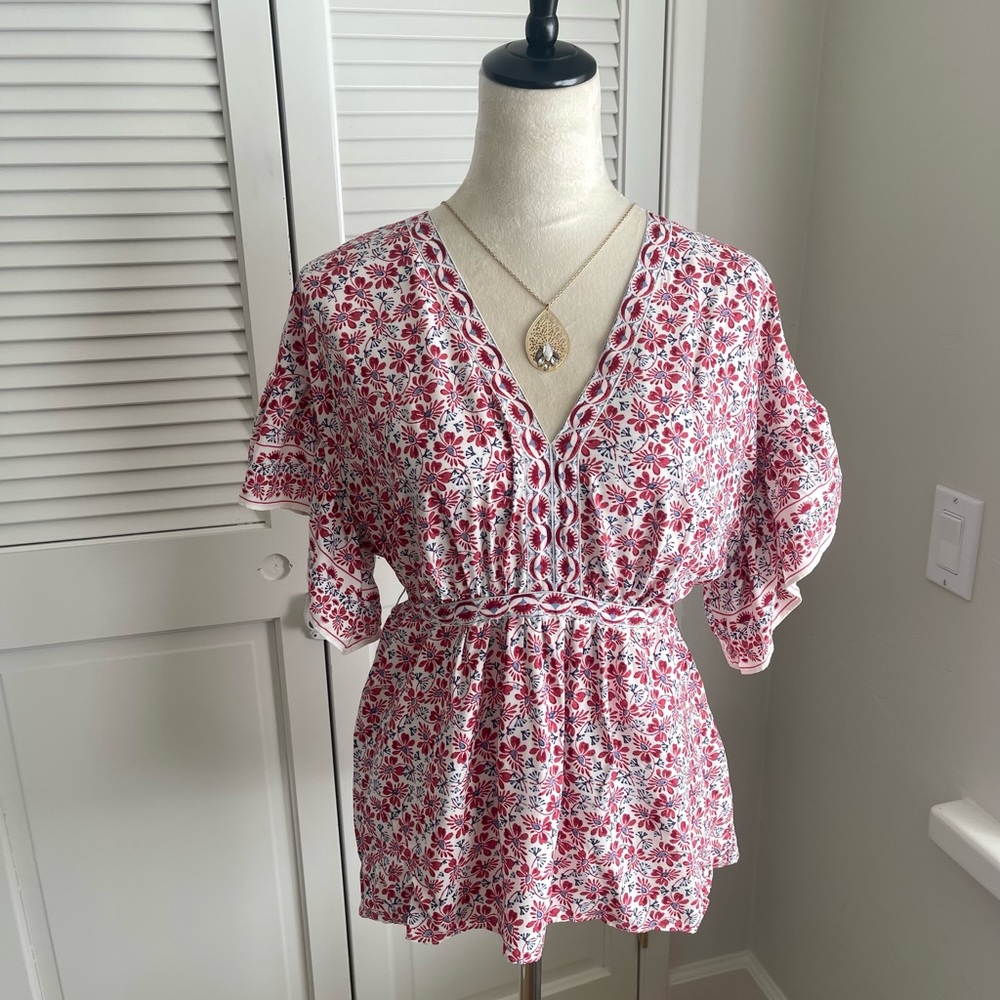 Max Studio Floral Top